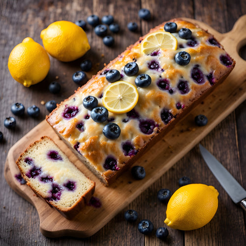 Lemon Blueberry Cream Cheese Sourdough